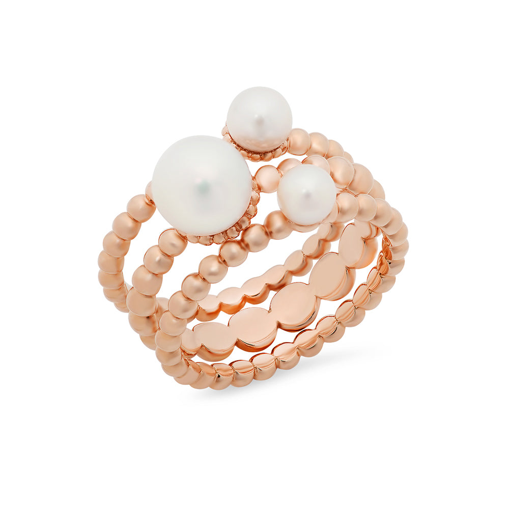 Stackable Beaded Band - VictoriaSix.com