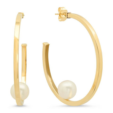 Pearl and Tassel Earrings