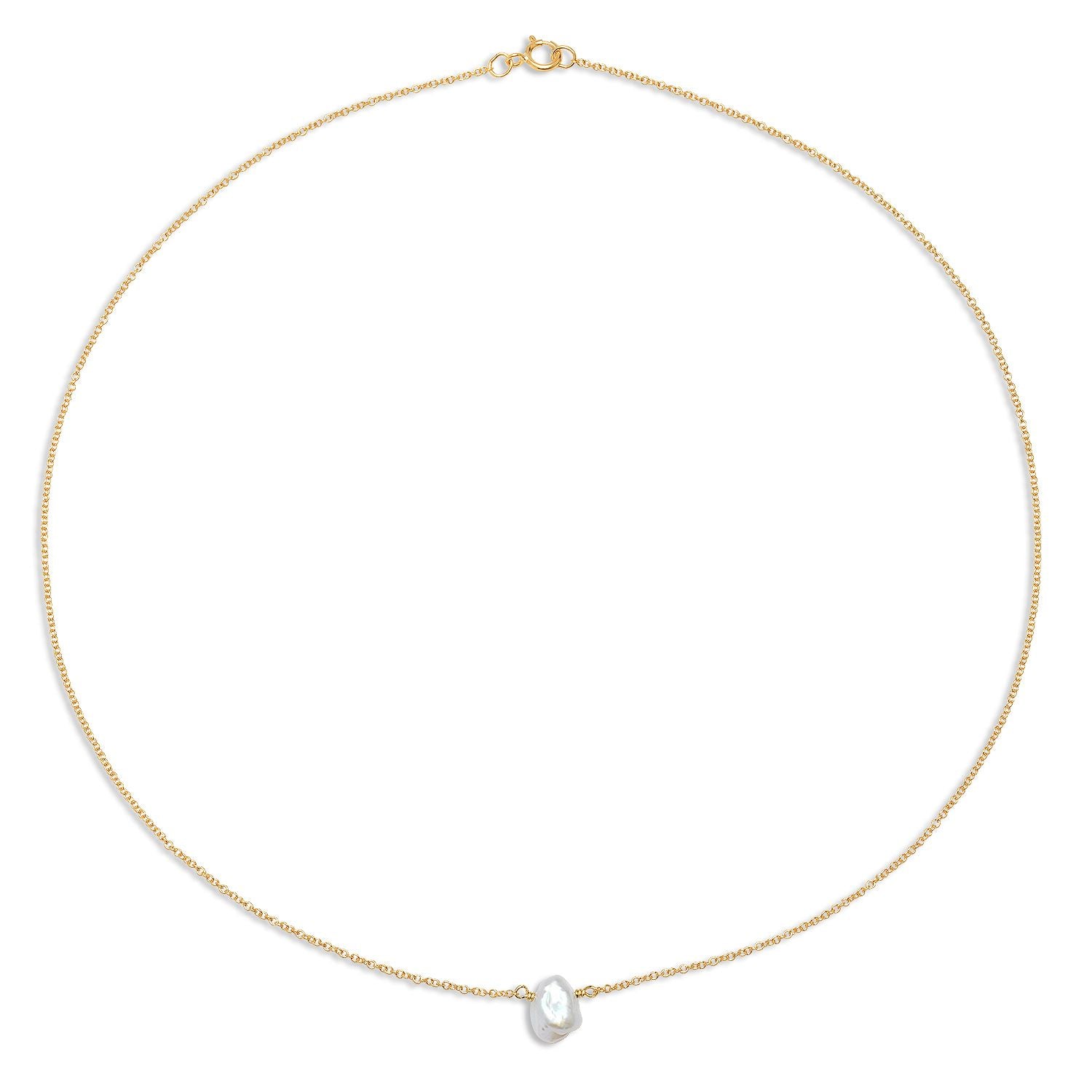Tiny Baroque Pearl necklace