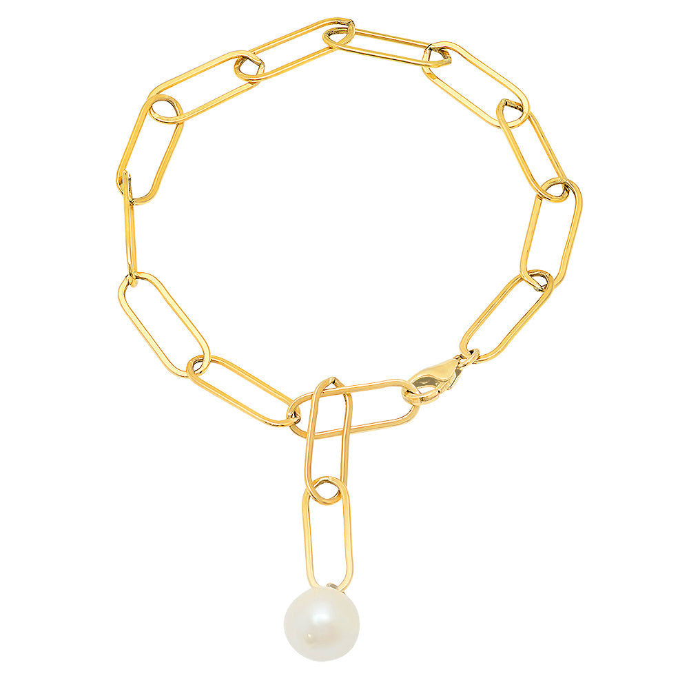 Large Rectangle Link Bracelet