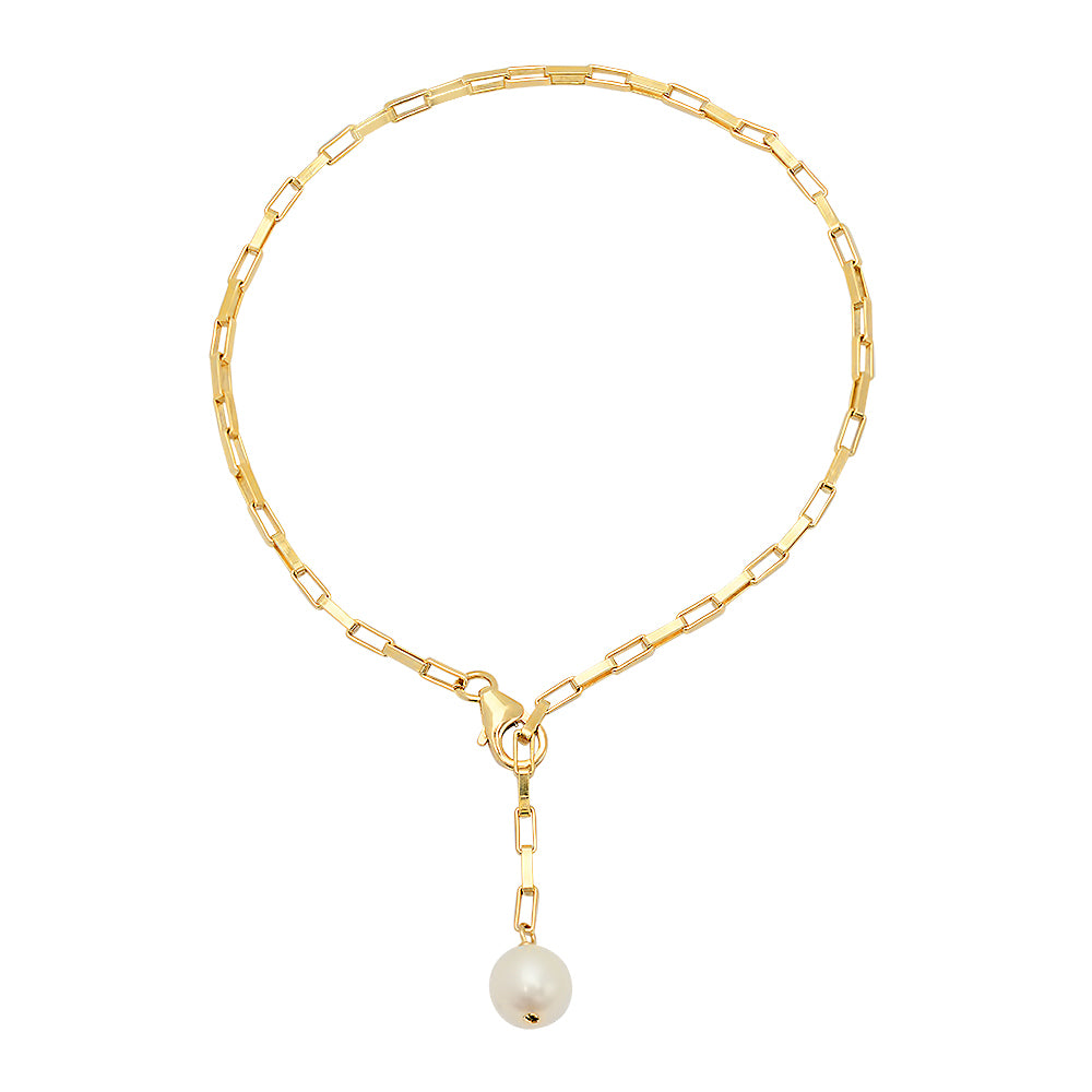 Small Rectangle Link Bracelet