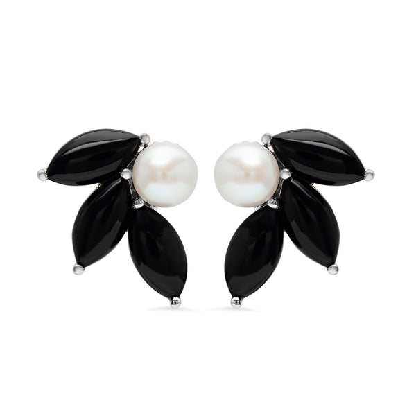 ピアス TATIANA Onyx Pearl Heart Earring EC1950 MUSINSA | TATIANA Onyx Pearl Heart Earring EC1950