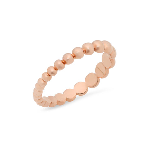 Large Pearl Stackable Ring