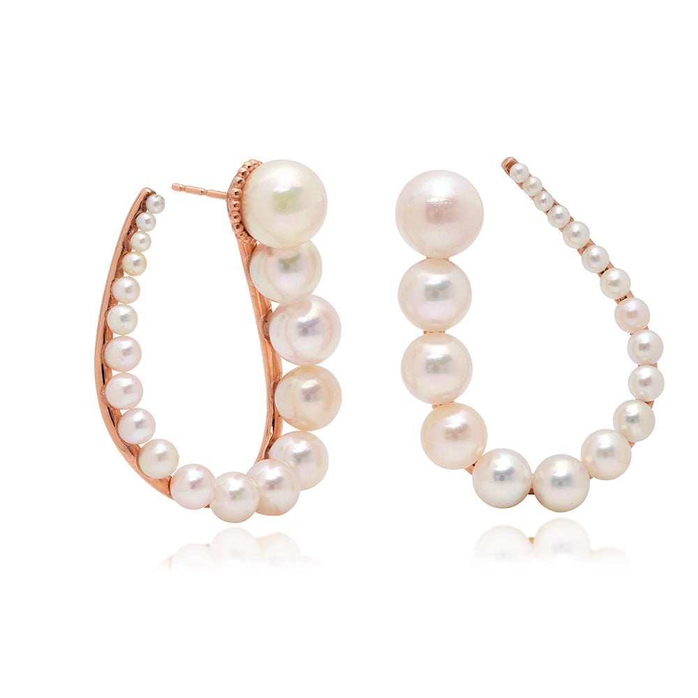 Akoya Pearl Earrings - VictoriaSix.com
