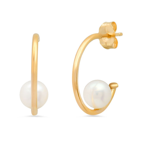 Champagne Pear Shape Pearl Cocktail Ring