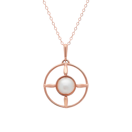 Compass Pendant Necklace - VictoriaSix.com
