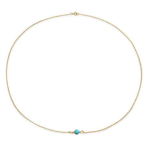 Small Rectangle Link Lariat Pearl Necklace